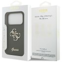 Etui Guess Silicone Big 4G Script do iPhone 17 Pro khaki