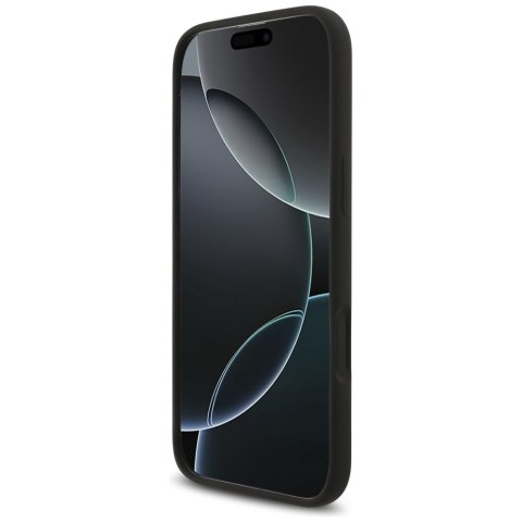 Etui Guess Silicone Big 4G Script do iPhone Air czarny