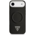Etui Guess Triangle Logo MagSafe do iPhone Air czarny