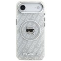 Etui Karl Lagerfeld IML Karl Head Logo MagSafe do iPhone Air szary
