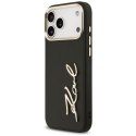 Etui Karl Lagerfeld Karl Script Logo do iPhone 17 Pro Max czarny