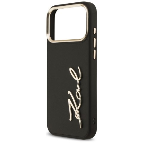 Etui Karl Lagerfeld Karl Script Logo do iPhone 17 Pro Max czarny