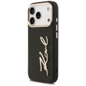 Etui Karl Lagerfeld Karl Script Logo do iPhone 17 Pro czarny