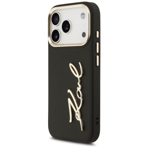 Etui Karl Lagerfeld Karl Script Logo do iPhone 17 Pro czarny