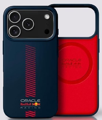 Etui Red Bull Silicone Powerbar MagSafe do iPhone 17 Pro granatowy