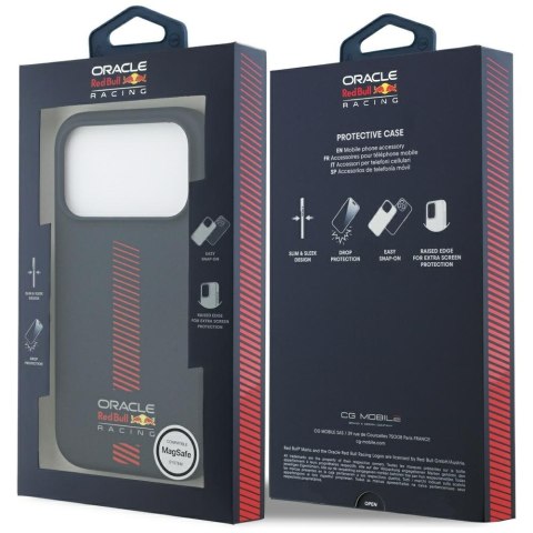 Etui Red Bull Silicone Powerbar MagSafe do iPhone 17 Pro granatowy