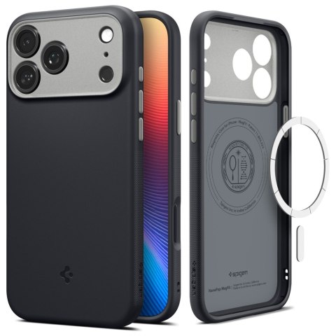 Etui Spigen Nano Pop Mag MagSafe do iPhone 17 Pro czarny