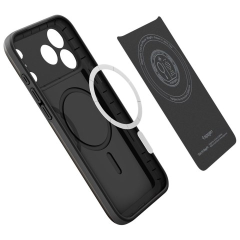 Etui Spigen Thin Fit MAG MagSafe do iPhone 17 Pro czarny