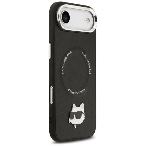 Etui Karl Lagerfeld Choupette Pin MagSafe do iPhone Air czarny