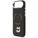 Etui Karl Lagerfeld Choupette Pin MagSafe do iPhone Air czarny