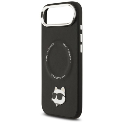 Etui Karl Lagerfeld Choupette Pin MagSafe do iPhone Air czarny
