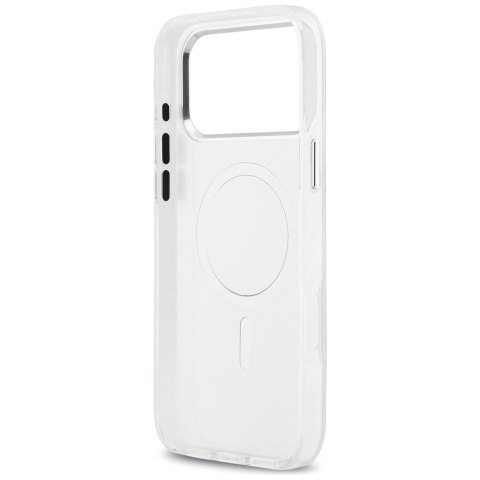 Etui Karl Lagerfeld IML Aquarelle Karl & Choupette & Logo MagSafe do iPhone 17 Pro Max biały