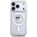 Etui Karl Lagerfeld IML Choupette MagSafe do iPhone 17 Pro Max przezroczysty