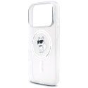 Etui Karl Lagerfeld IML Choupette MagSafe do iPhone 17 Pro Max przezroczysty