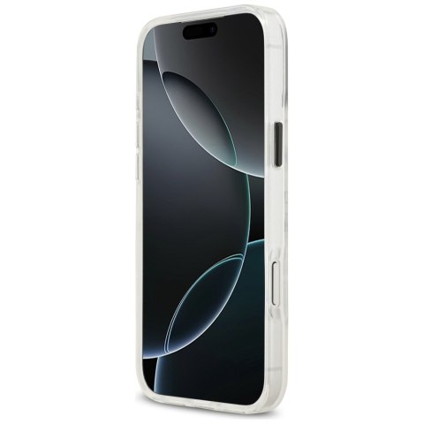 Etui Karl Lagerfeld IML Choupette Sketch Logo MagSafe do iPhone 17 Pro przezroczysty