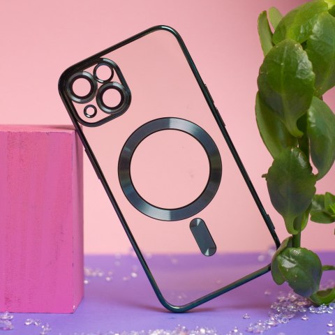 Nakładka Color Chrome Mag do Samsung Galaxy A17 4G / A17 5G zielona