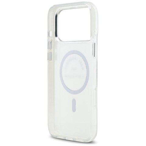 Etui Karl Lagerfeld IML Karl RSG Logo MagSafe do iPhone 17 Pro Max przezroczysty
