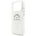 Etui Karl Lagerfeld IML Karl RSG Logo MagSafe do iPhone 17 Pro przezroczysty
