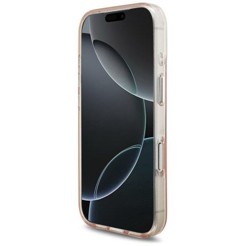 Etui Karl Lagerfeld IML Karl RSG Logo MagSafe do iPhone 17 Pro różowy