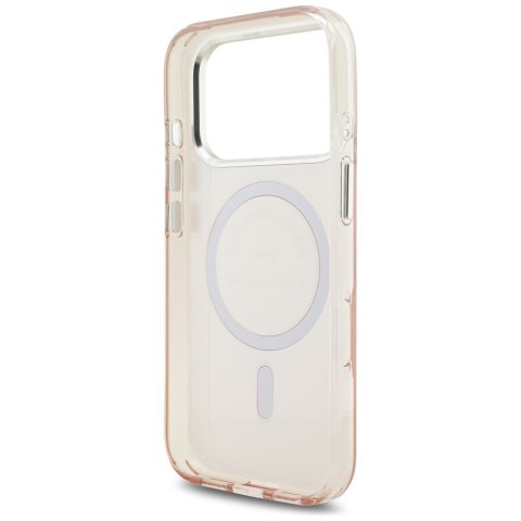 Etui Karl Lagerfeld IML Karl RSG Logo MagSafe do iPhone 17 Pro różowy