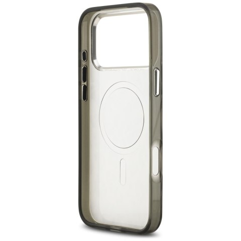 Etui Karl Lagerfeld IML Leopard Pattern MagSafe do iPhone 17 Pro Max brązowy