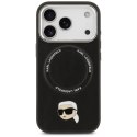 Etui Karl Lagerfeld Karl Pin MagSafe do iPhone 17 Pro Max czarny