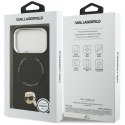 Etui Karl Lagerfeld Karl Pin MagSafe do iPhone 17 Pro Max czarny