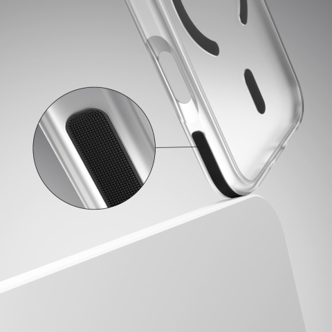 Nakładka Etteri Icy Mag do iPhone 17 Pro Max czarna