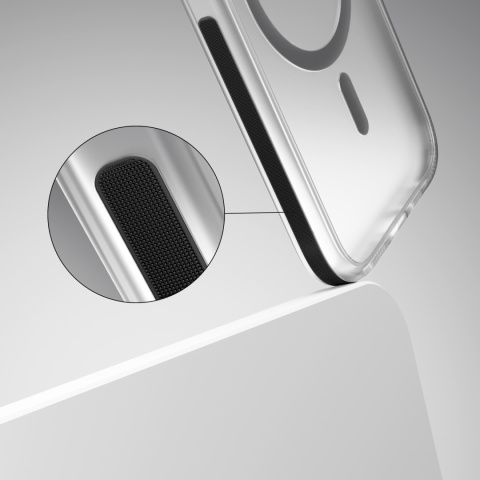 Nakładka Etteri Icy Mag do iPhone 15 Pro 6,1" czarna