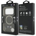 Etui BMW M IML Metal Buttons & Logo MagSafe do iPhone 17 Pro czarno-niebieski