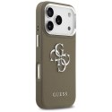 Etui Guess Grained Big 4G Classic Logodo iPhone 17 Pro brązowy