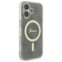 Guess GUHMP16MH4STW iPhone 16 Plus 6.7" brązowy/brown hardcase IML 4G MagSafe