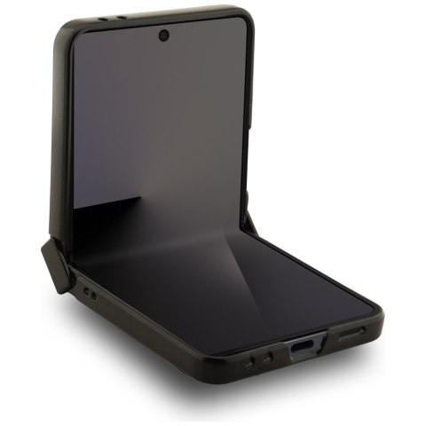 Etui Karl Lagerfeld Karl&Choupette Pins MagSafe do Samsung Galaxy Z Flip7 czarny