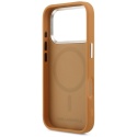 Etui Karl Lagerfeld Point & Metal Logo MagSafe do iPhone 17 Pro brązowy