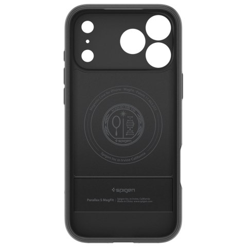 Etui Spigen Parallax "S" MAG MagSafe do iPhone 17 Pro Max czarny