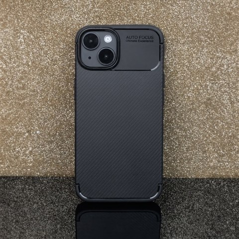 Nakładka Carbon Black do iPhone 17 6,3"