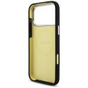 Etui AMG Silicone Oversize Rhombs MagSafe do iPhone 17 Pro Max czarny