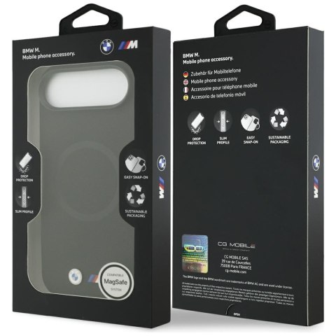 Etui BMW M FW Metal Logo MagSafe do iPhone Air czarny