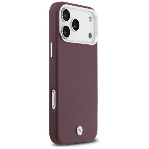 Etui BMW Sign Full Wrapped Metal MagSafe do iPhone 17 Pro Max czerwony