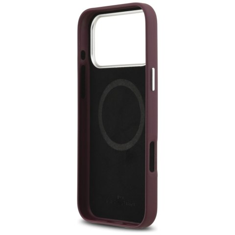 Etui BMW Sign Full Wrapped Metal MagSafe do iPhone 17 Pro Max czerwony