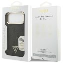 Etui Guess 4G PU Triangle Logo & StandCamera Magsafe do iPhone 17 Pro Max czarny