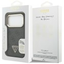 Etui Guess 4G PU Triangle Logo & Stand Camera Magsafe do iPhone 17 Pro czarny