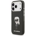 Etui Karl Lagerfeld IML Aquarelle Karl & Logo MagSafe do iPhone 17 Pro czarny