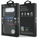 Etui BMW M Silicon Horizontal Line MagSafe do iPhone Air czarny