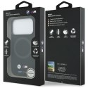 Etui BMW M Silicon Logo MagSafe do iPhone 17 Pro czarny