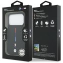 Etui BMW M Silicon Tricolor Line MagSafe do iPhone 17 Pro czarny