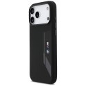 Etui BMW M Silicon Vertical Logo MagSafe do iPhone 17 Pro Max czarny