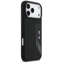 Etui BMW M Silicon Vertical Logo MagSafe do iPhone 17 Pro Max czarny
