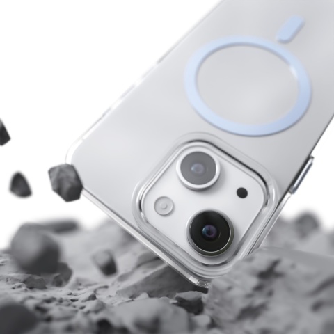 Nakładka Etteri Color Mag do iPhone 15 6,1" jasnoniebieska