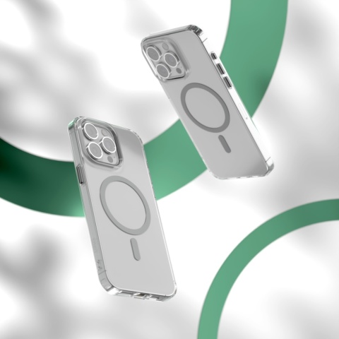 Nakładka Etteri Color Mag do iPhone 13 Pro 6,1" szara